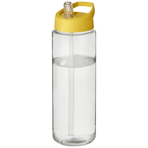 Bouteille promotionnelle de sport 850ml H2O Active® Translucide et Jaune
